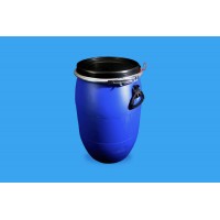 60 LITRE OPEN TOP BLUE POLYDRUM